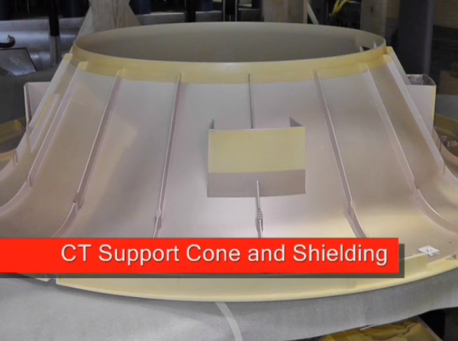 CT Support Cone and Shielding